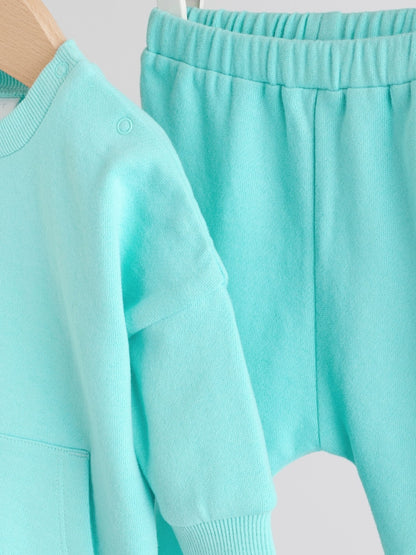 Green Sweat Top and Joggers Baby Set (0mths-2yrs) (0mths-2yrs)