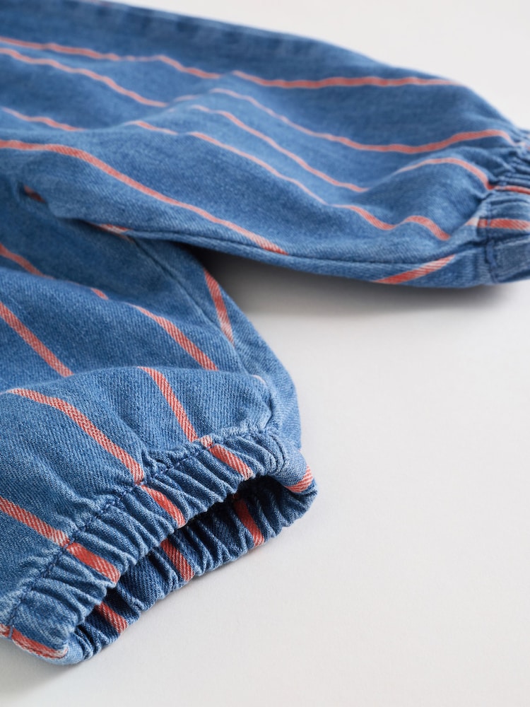 Red Stripe Beetroot Baby Top and Trousers Set (0mths-3yrs)