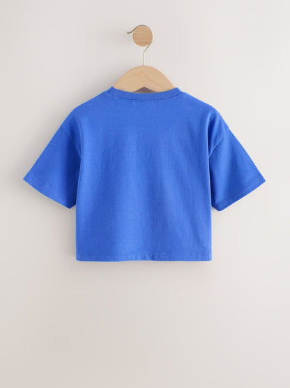 Blue Cherry Short Sleeve T-Shirt (3mths-7yrs)