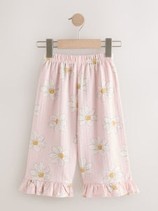 Bright Pink Multi Check Pullon Barrel Trousers (3mths-7yrs) - Size 3-6 Months (62-68cm)