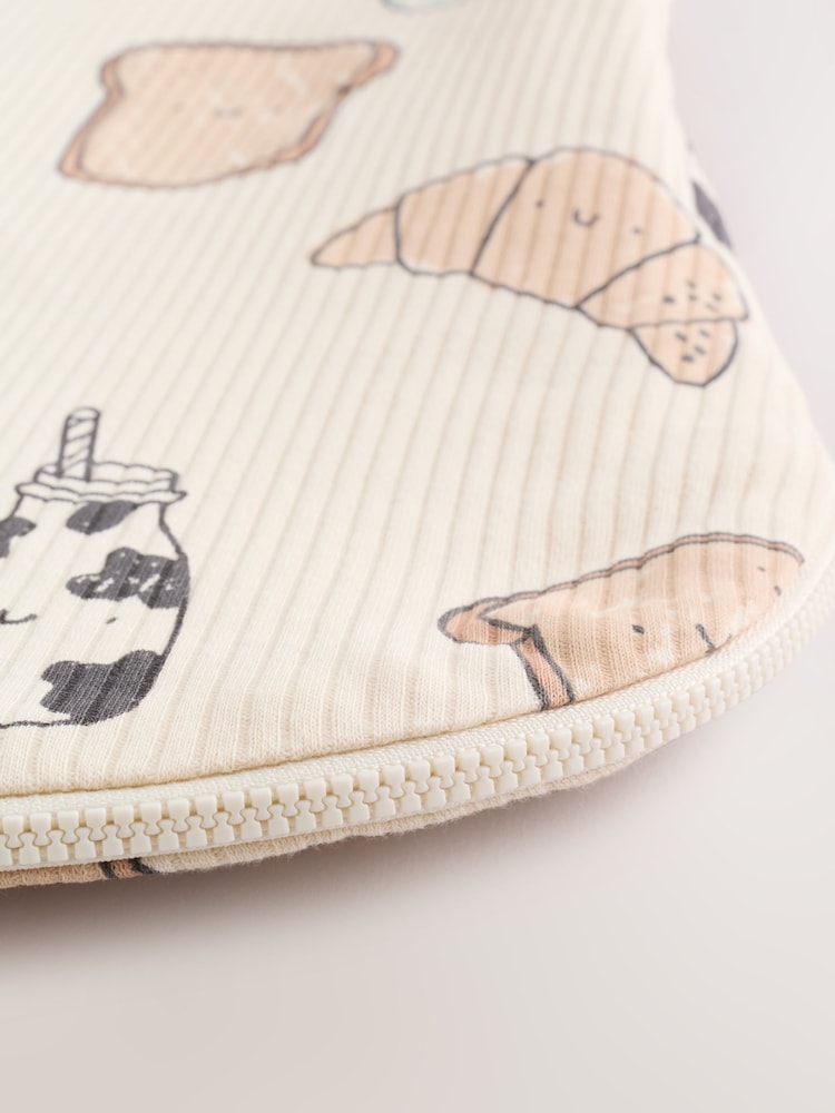 Neutral Milk Club Breakfast 1 Tog Sleeveless Baby Sleep Bag