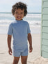 Blue Textured Swim Set (3mths-7yrs)