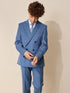 Blue Tailored Fit Suit Jacket (3-16yrs) - Size 3 Years (98cm) - Blue Tailored Fit Suit