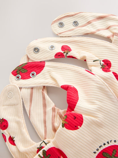 Red Tomato Baby Bibs 3 Pack - Size One