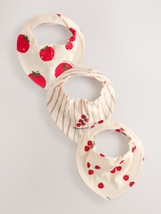 Red Tomato Baby Bibs 3 Pack - Size One