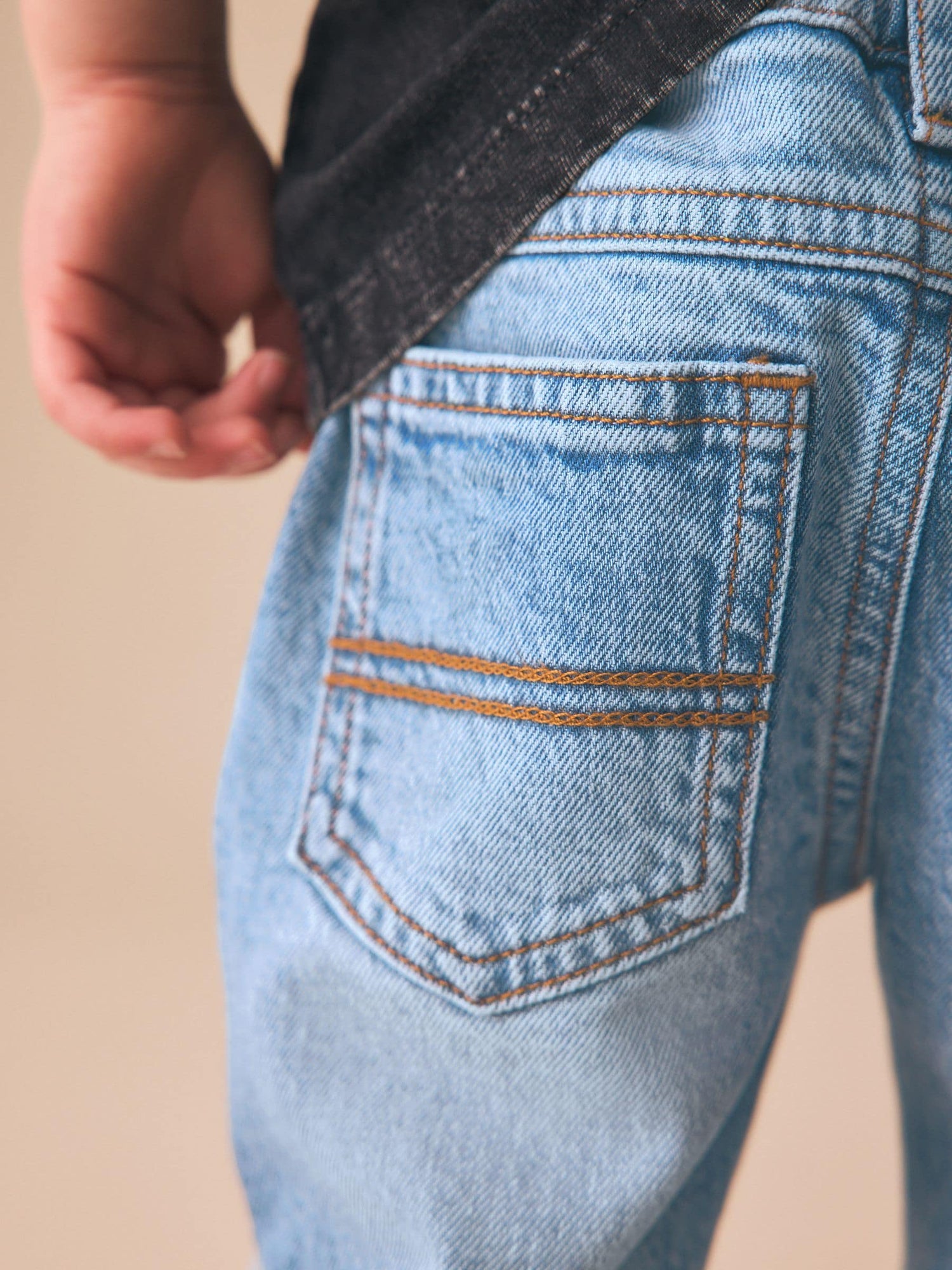 Light Blue Regular Fit Comfort Stretch Jeans (3mths-7yrs) - Size 3-6 Months (62-68cm)