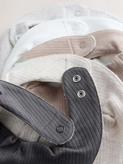 Neutral Baby Bibs 5 Pack - Size One