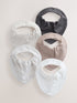 Neutral Baby Bibs 5 Pack - Up to 1 Month (50-56cm)