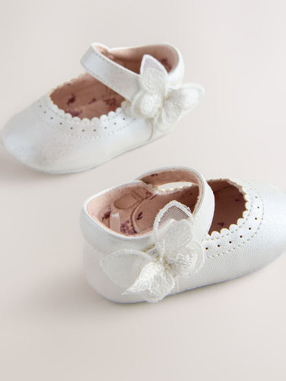 White Shimmer Butterfly
