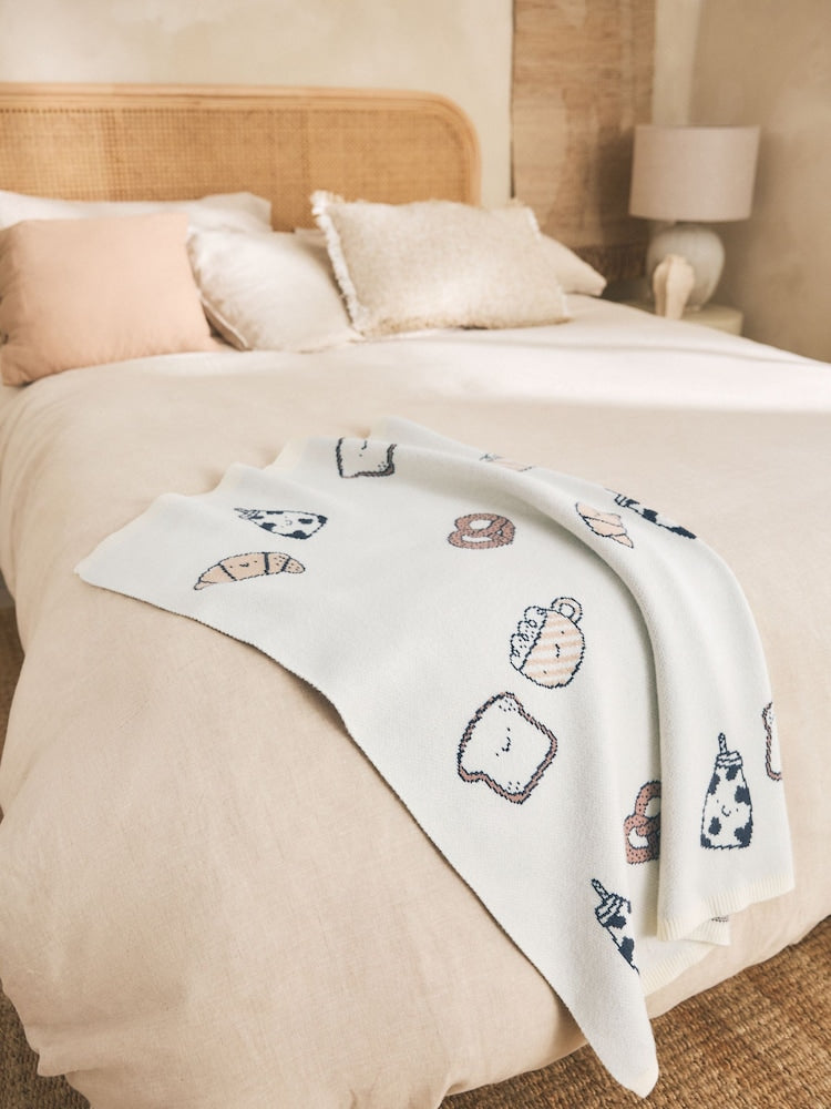 Neutral Milk Club Knitted Baby Blanket