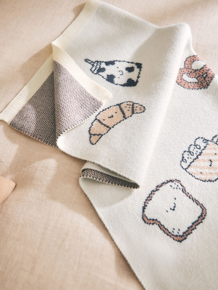 Neutral Milk Club Knitted Baby Blanket