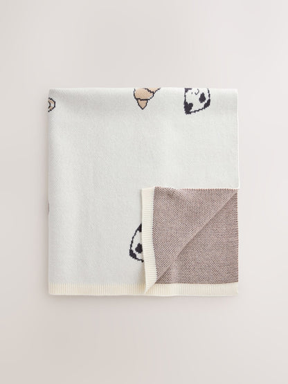 Neutral Milk Club Knitted Baby Blanket