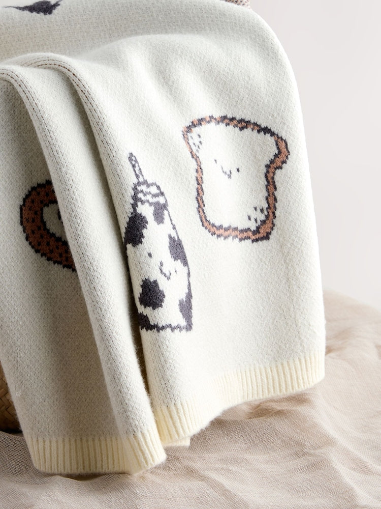 Neutral Milk Club Knitted Baby Blanket