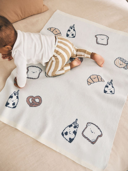 Neutral Milk Club Knitted Baby Blanket