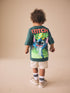 Dark Teal Lilo & Stitch Short Sleeve T-Shirt (3mths-8yrs) - Dark Teal Lilo & Stitch / 7 - 8 Years (122 - 128cm)