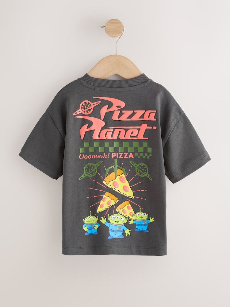 Charcoal Grey Toy Story Short Sleeve T-Shirt (3mths-8yrs)
