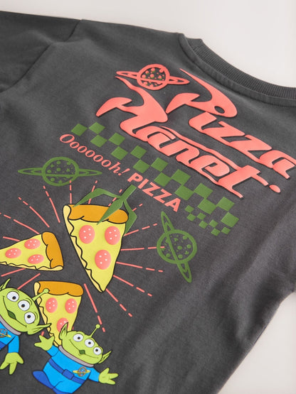 Charcoal Grey Toy Story Short Sleeve T-Shirt (3mths-8yrs)