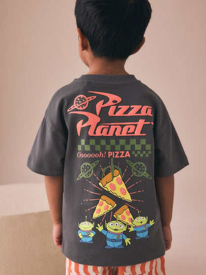 Charcoal Grey Toy Story Short Sleeve T-Shirt (3mths-8yrs)