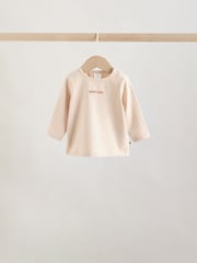 Neutral/Grey Long Sleeve Baby T-Shirts 3 Pack (0mths-2yrs) - Size Up to 1 Month (56cm)
