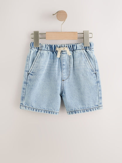 Light Blue Pull On Loose Denim