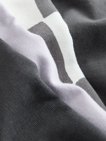 Charcoal Grey/Lilac
