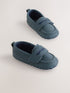Navy Touch Fastening Baby Loafers (0-2mths) - Navy / Up To 3 Months (50 - 62cm)