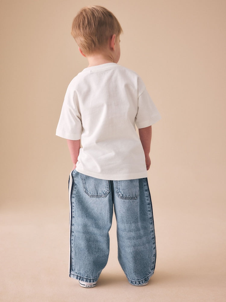 Light Blue Side Stripe