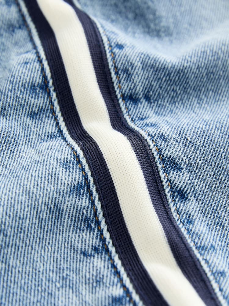 Light Blue Side Stripe