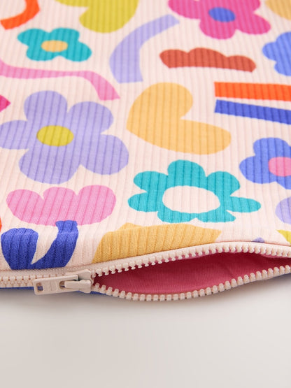 Pink/Purple Floral 1 Tog Sleeveless Baby Sleep Bag