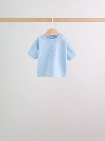 Blue Bears Tops and Shorts Baby Set 6 Piece (0mths-3yrs)