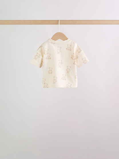 Blue Bears Tops and Shorts Baby Set 6 Piece (0mths-3yrs)