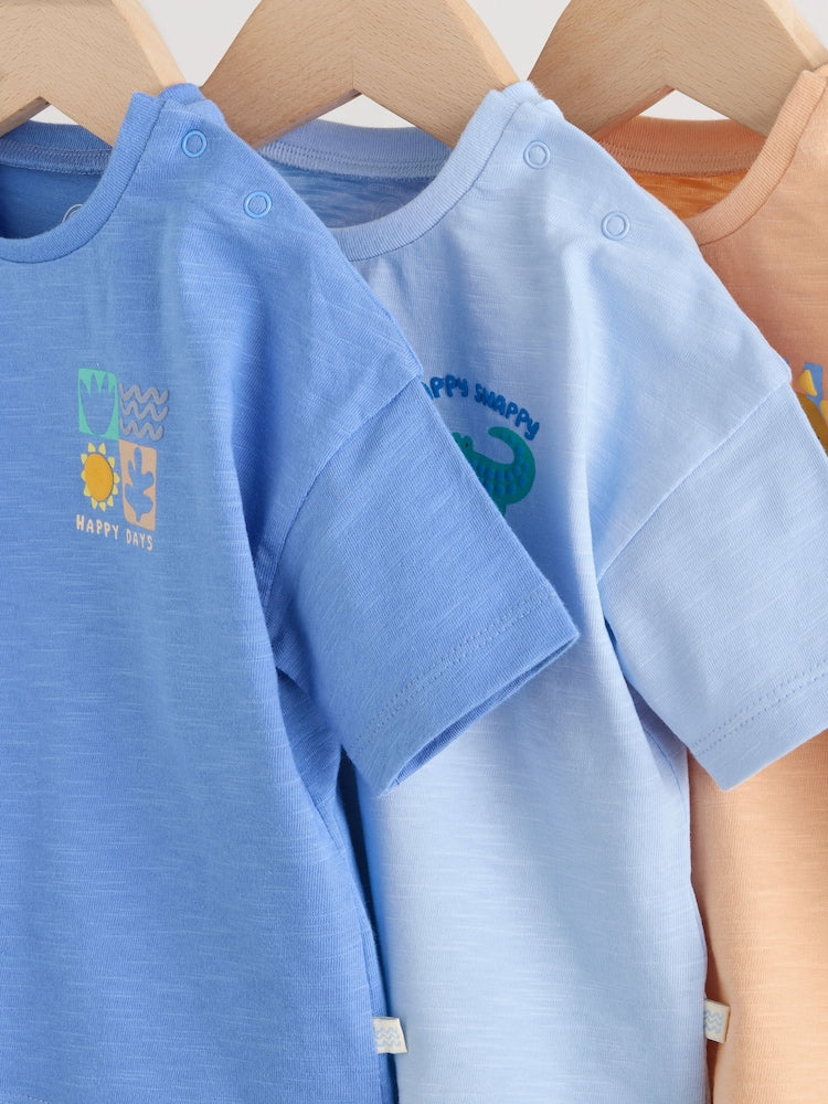 Blue Top &amp; Legging Baby 6 Piece Set (0mths-2yrs)