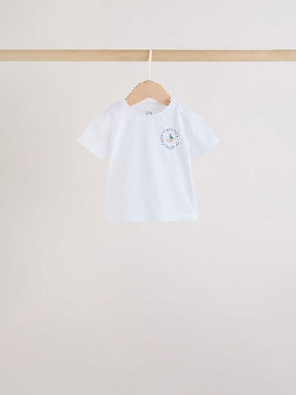 Blue Nautical Tops and Shorts Baby Set 6 Piece (0mths-3yrs)