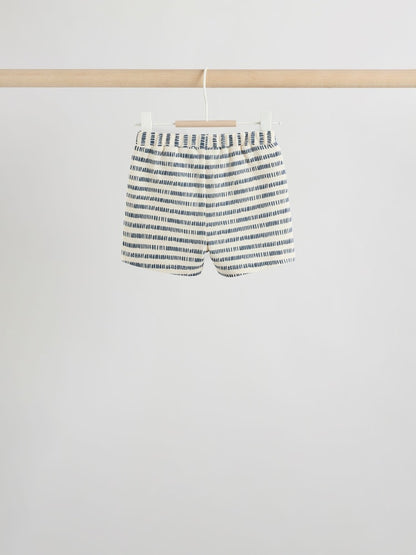 Blue/Ecru Milk Club Tops and Shorts Baby Set 6 Piece (0mths-3yrs)
