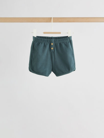 Green Long Sleeve Top and Shorts Baby Set (0mths-2yrs)