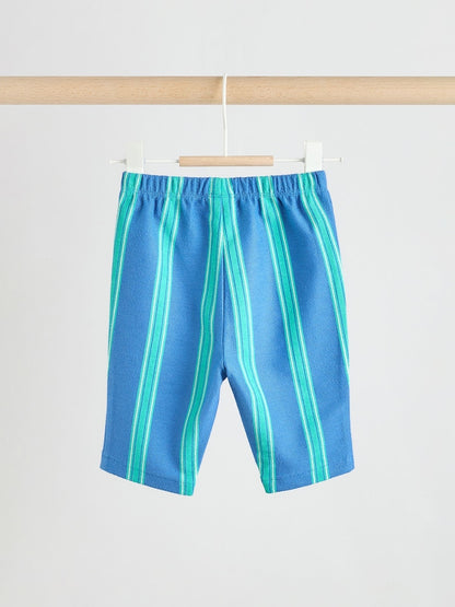Green/Blue Stripe Top and Trousers Baby Set (0mths-2yrs)