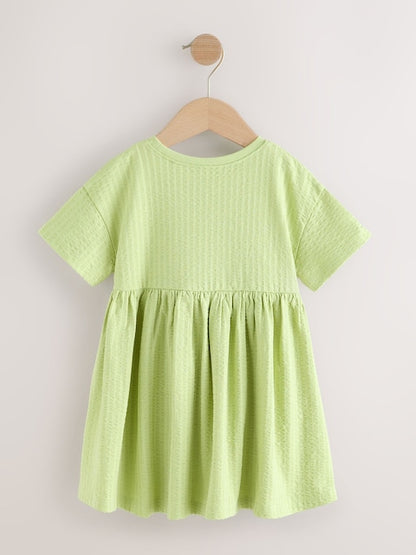 Green Essential Jersey Dress (3mths-7yrs)