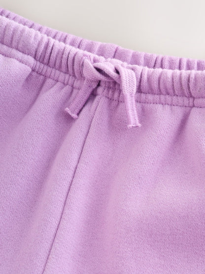 Lilac Purple Wide Leg Sweat Joggers (3mths-7yrs) - Size 3-6 Months (62-68cm)