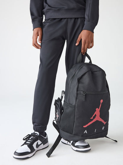 Jordan Black Jan Air School Backpack and Pencil Case - Size One