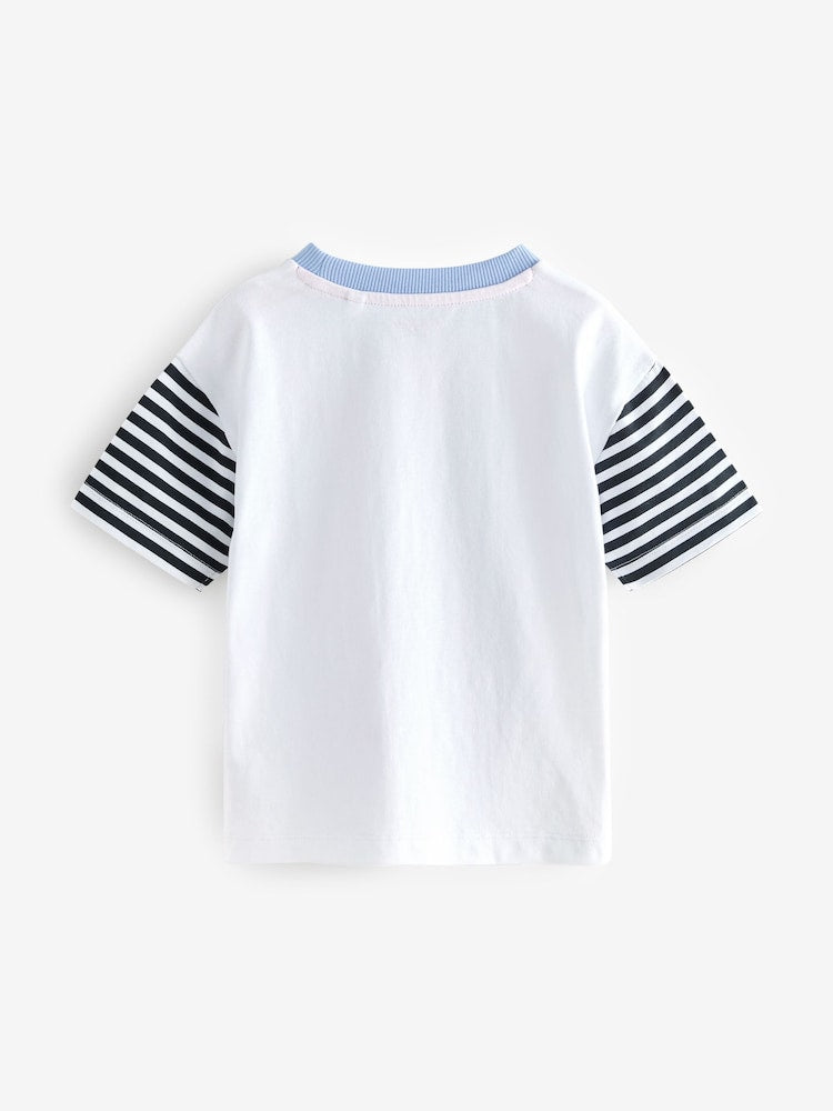 White London Bus Cath Kidston T-Shirt (3mths-7yrs)