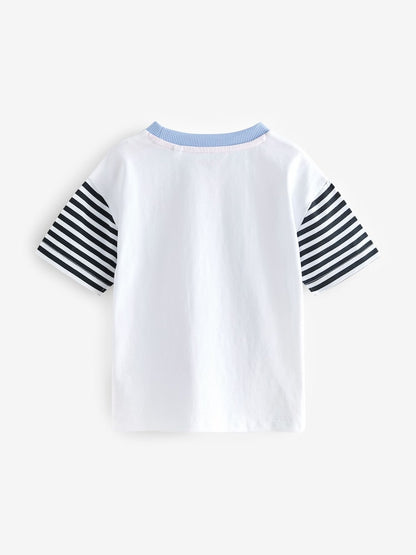 White London Bus Cath Kidston T-Shirt (3mths-7yrs)