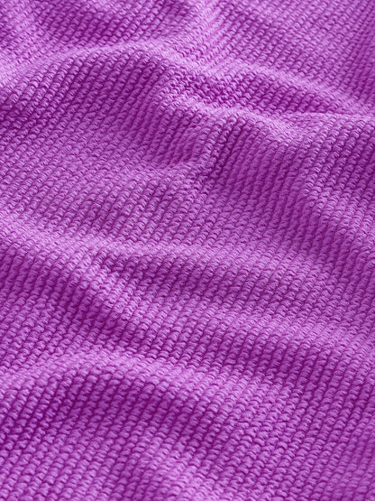 Purple Crinkle Swimsuit (3-16yrs) - Size 3 Years (98cm)