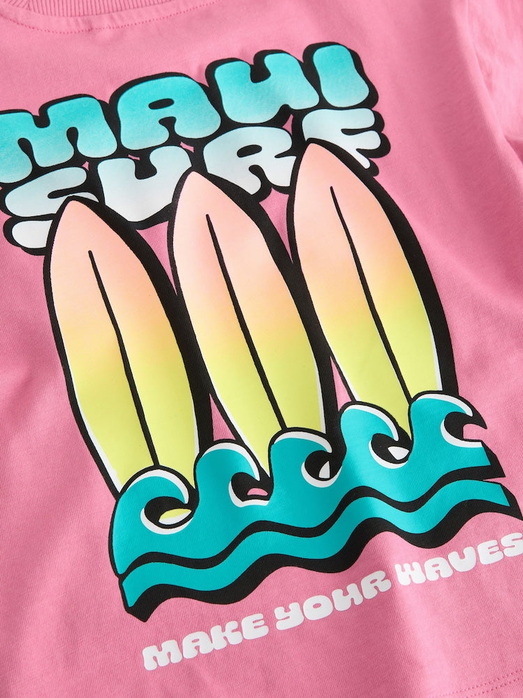 Pink Surfboard