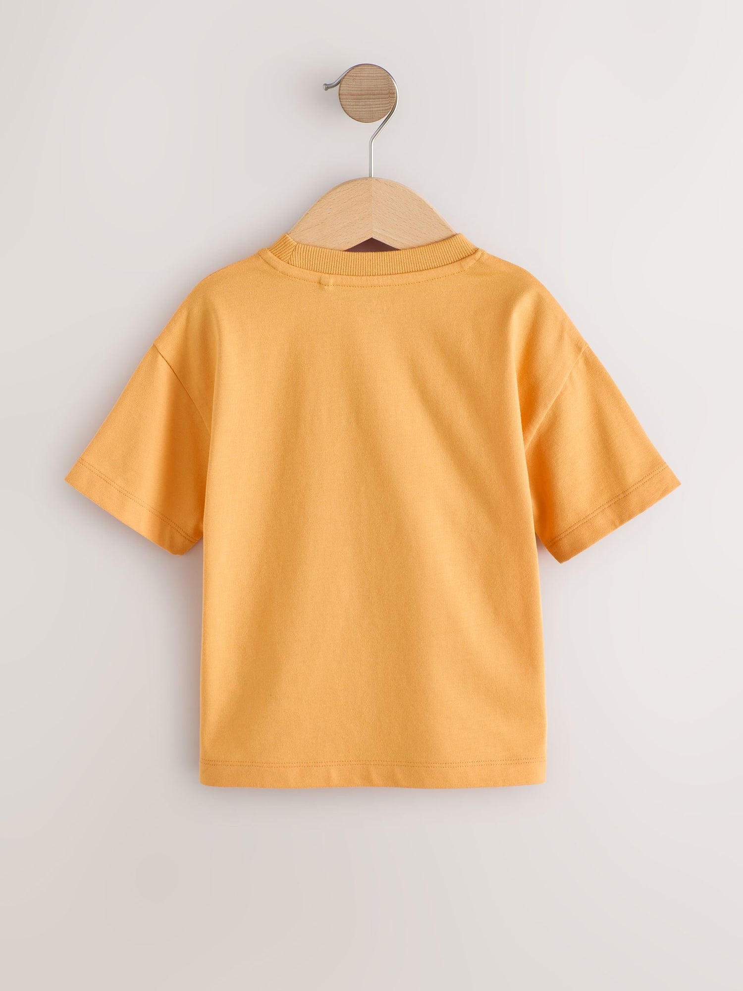 Orange Slogan Short Sleeve Small Graphic T-Shirt (3mths-8yrs) - Size 3-6 Months (62-68cm)