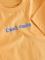 Orange Slogan Short Sleeve Small Graphic T-Shirt (3mths-8yrs) - Size 3-6 Months (62-68cm)