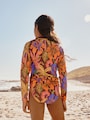 Orange Tropical Sunsafe Suit (3-16yrs) - Size 3 Years (98cm)