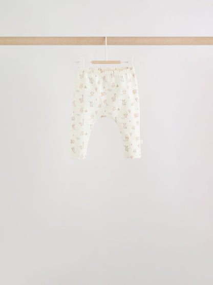 Grey and Pink Short Sleeve Top and Leggings Baby Set 6 Piece (0mths-3yrs)