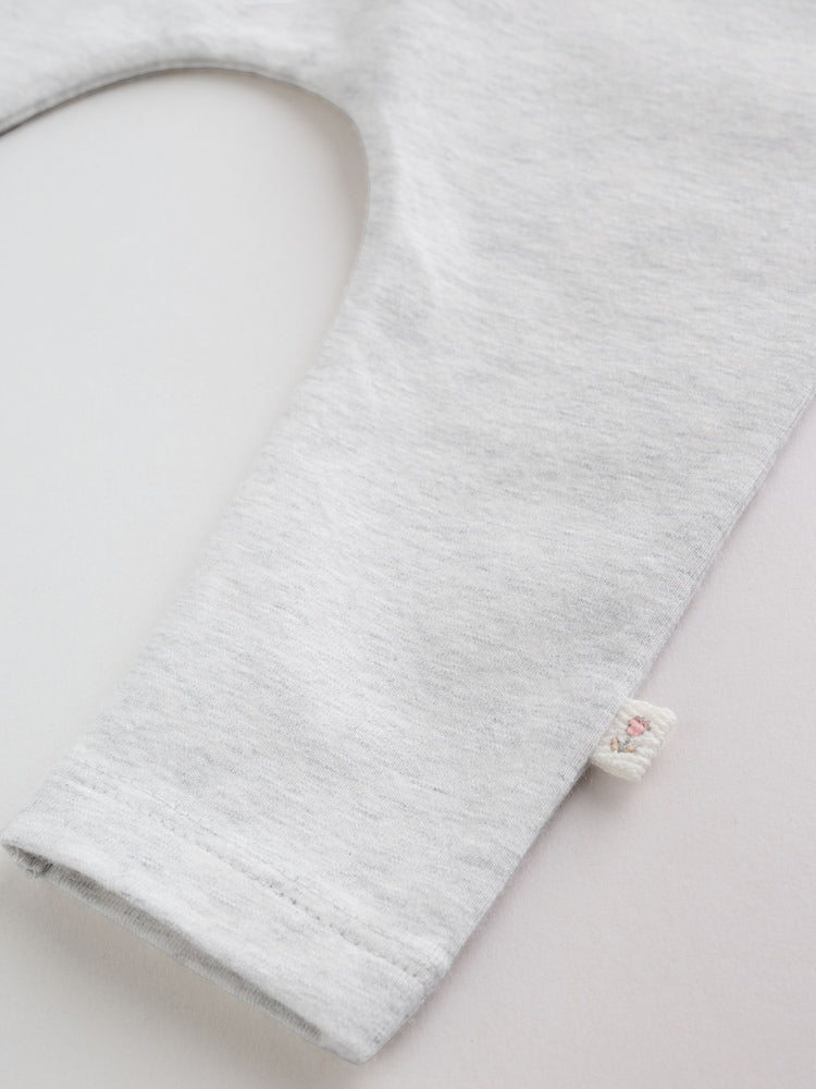 Grey and Pink Short Sleeve Top and Leggings Baby Set 6 Piece (0mths-3yrs)
