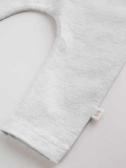 Grey and Pink Short Sleeve Top and Leggings Baby Set 6 Piece (0mths-3yrs)