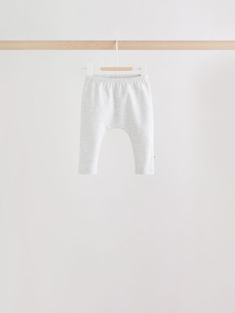 Grey and Pink Short Sleeve Top and Leggings Baby Set 6 Piece (0mths-3yrs)